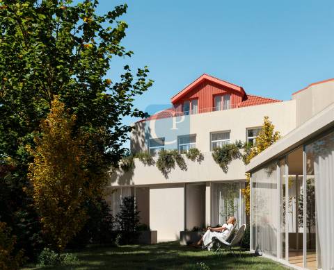 Apartamento T0 com terraço no Empreendimento Moinho de Vento Flats em Leça da Palmeira