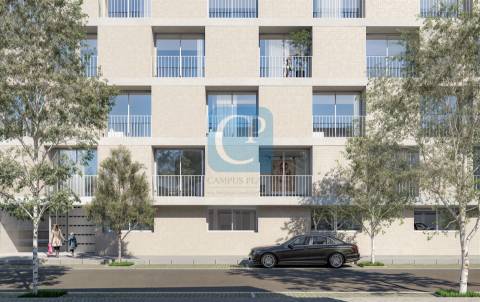 Apartamento T0 em construção, no Empreendimento Laetitia Living