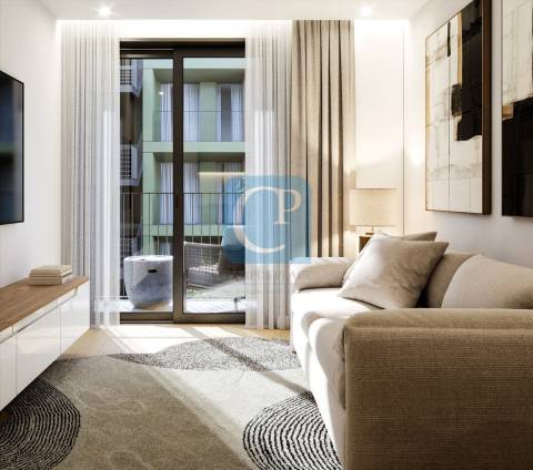 Apartamento T1 em construção, no Empreendimento UNIC, Coimbra