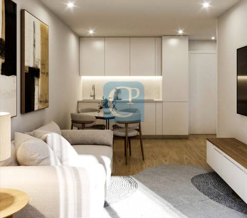 Apartamento T1 em construção, no Empreendimento UNIC, Coimbra