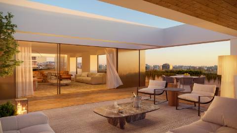 Penthouse T4 em Empreendimento de Luxo em Zona Nobre do Porto
