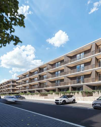 T2 em Construção Junto ao Centro na Póvoa de Varzim