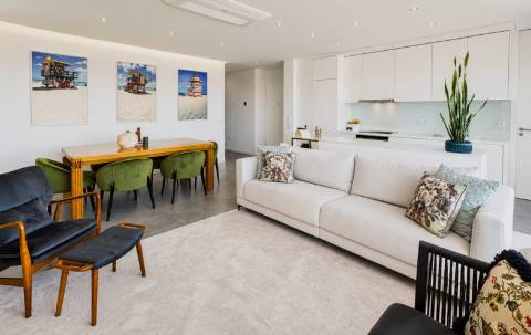 T2 de Luxo em 1ª Linha de Mar em Vila do Conde