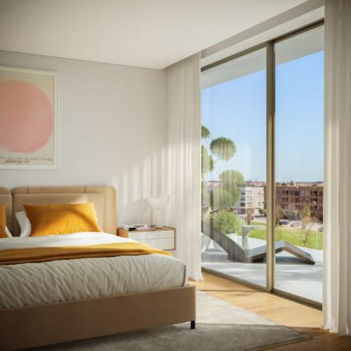 T2 com terraço em Empreendimento de Luxo na 1ª Linha de Mar