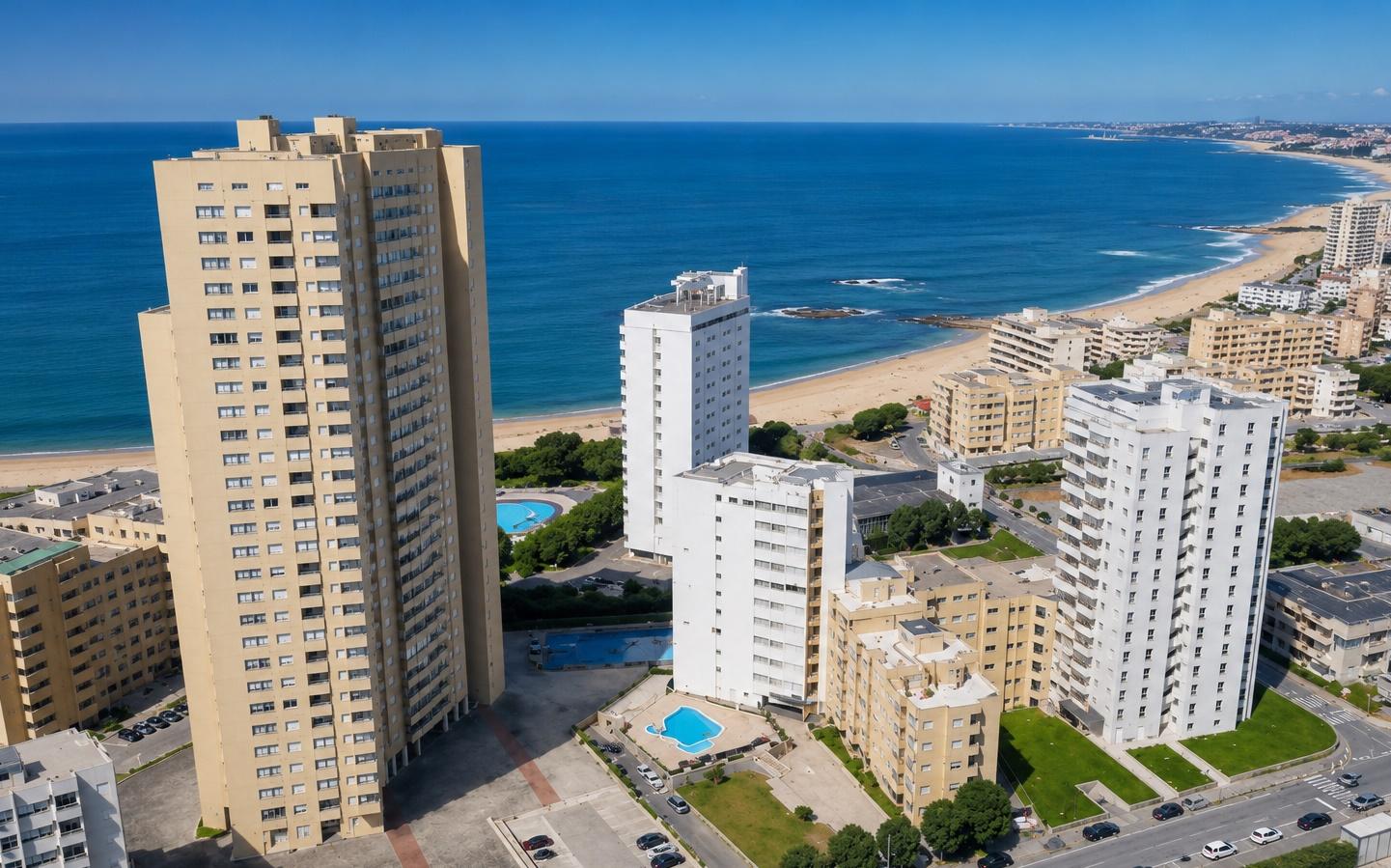 Apartamento T1 junto à Praia na Póvoa de Varzim