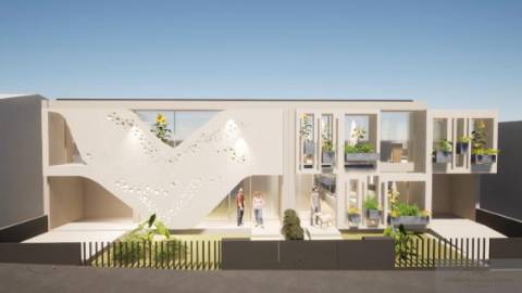 Terreno com 440 m², com projeto aprovado em Aver-o-Mar