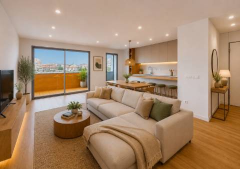 T3 Novo Junto à Praia na Póvoa de Varzim