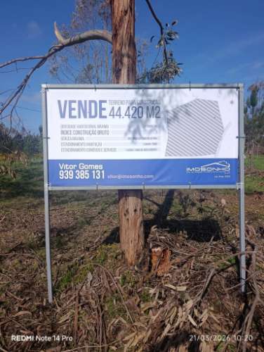 Terreno Disponível para Habitação ou Industria