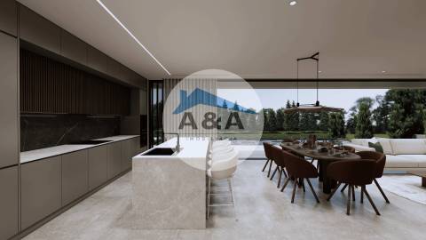 Elegância Térrea com Piscina e Vistas Panorâmicas - Alcobaça