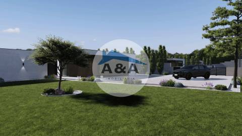 Elegância Térrea com Piscina e Vistas Panorâmicas - Alcobaça