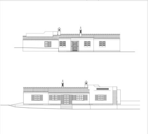 Casa térrea com piscina e vista maravilhosa sobre o mar