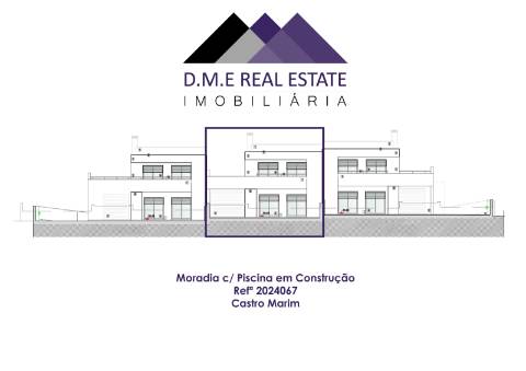 Fantástica Moradia de Luxo em Construção em Urbanização de Castro Marim