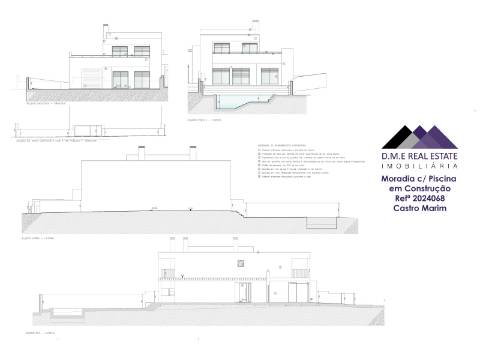 Moradia nova de Luxo T4 com Piscina em Castro Marim