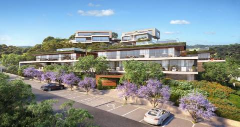 Apartamento T4 com jardim privativo de alto padrão no Estoril