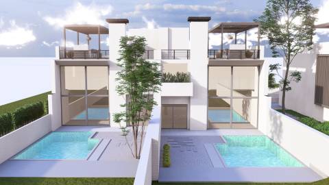 Moradia T4 Geminada com Vista Mar e Serra de Sintra, em Cascais