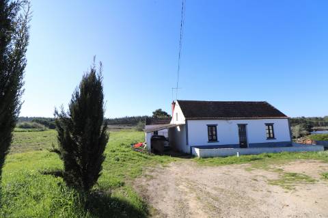 Moradia T2 com terreno 4.500m² - Fazendas de Almeirim