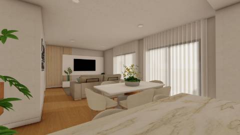 Apartamento T3 dúplex em Condeixa
