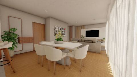 Apartamento T3 dúplex em Condeixa