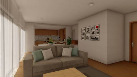 Apartamento T3 dúplex em Condeixa