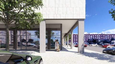 Loja comercial na Solum, Coimbra.