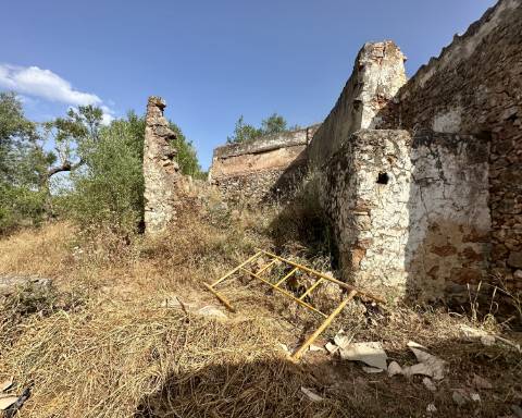 Traditional house in ruins I To renovate I 352 m2 I 3,250 m2 plot I Querença, Loulé