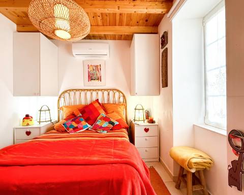 Casa geminada com charme I T2 +1 I Quintal I Centro de Vila Real de Santo António