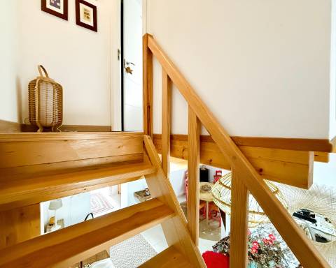 Casa geminada com charme I T2 +1 I Quintal I Centro de Vila Real de Santo António