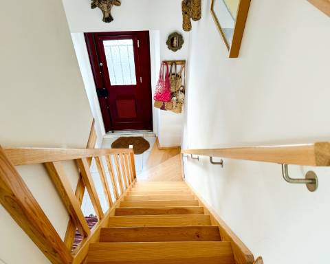 Casa geminada com charme I T2 +1 I Quintal I Centro de Vila Real de Santo António