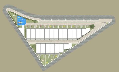 Terreno com projeto aprovado moradias