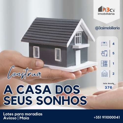 Lote para moradia com projecto