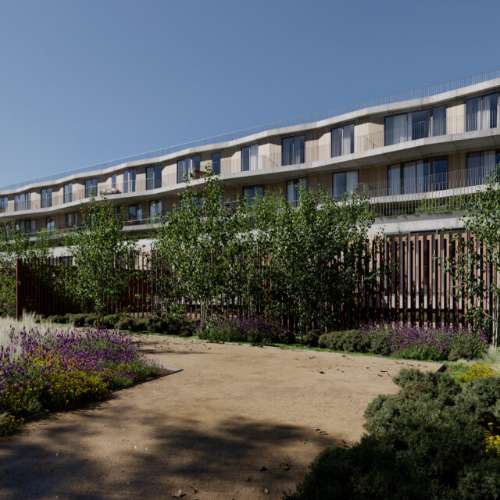 T1 Novo c/ Varanda, Garagem e Jardim | Paranhos - Próximo Universidades e Hospital