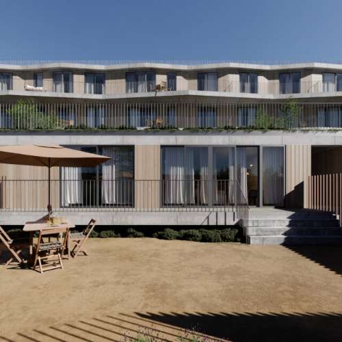 T1 Novo c/ Varanda, Garagem e Jardim | Paranhos - Próximo Universidades e Hospital