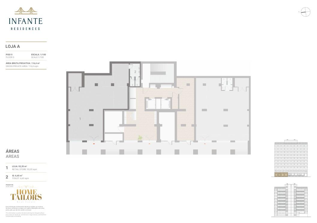 Loja na Freguesia da Estrela - Infante Residences