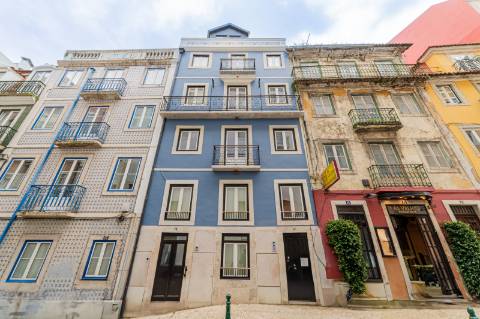Apartamento T1 com terraço de 53 m2-Glória Studios