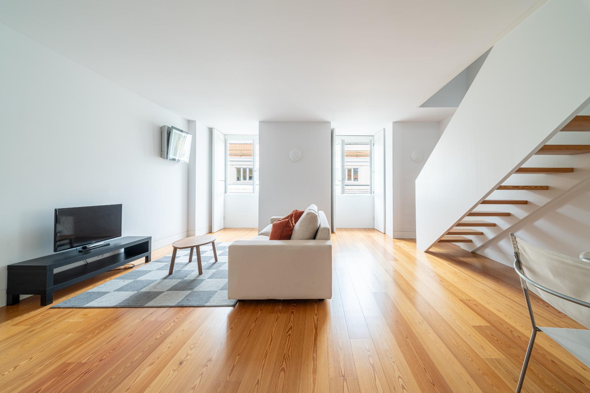 Apartamento T2 Duplex na Baixa Pombalina - Lisboa