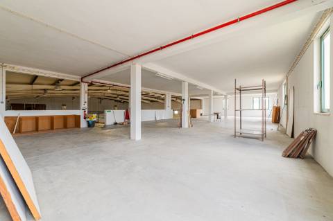 Armazém para Venda em Almeirim, nave ampla com 7 m de pé direito