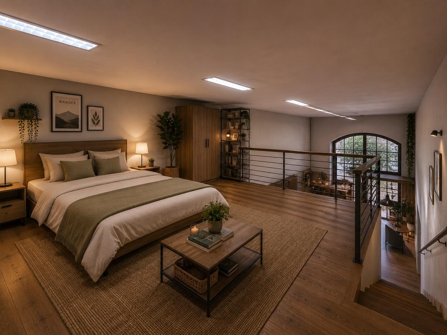 Espaço com potencial único para transformação em loft contemporâneo