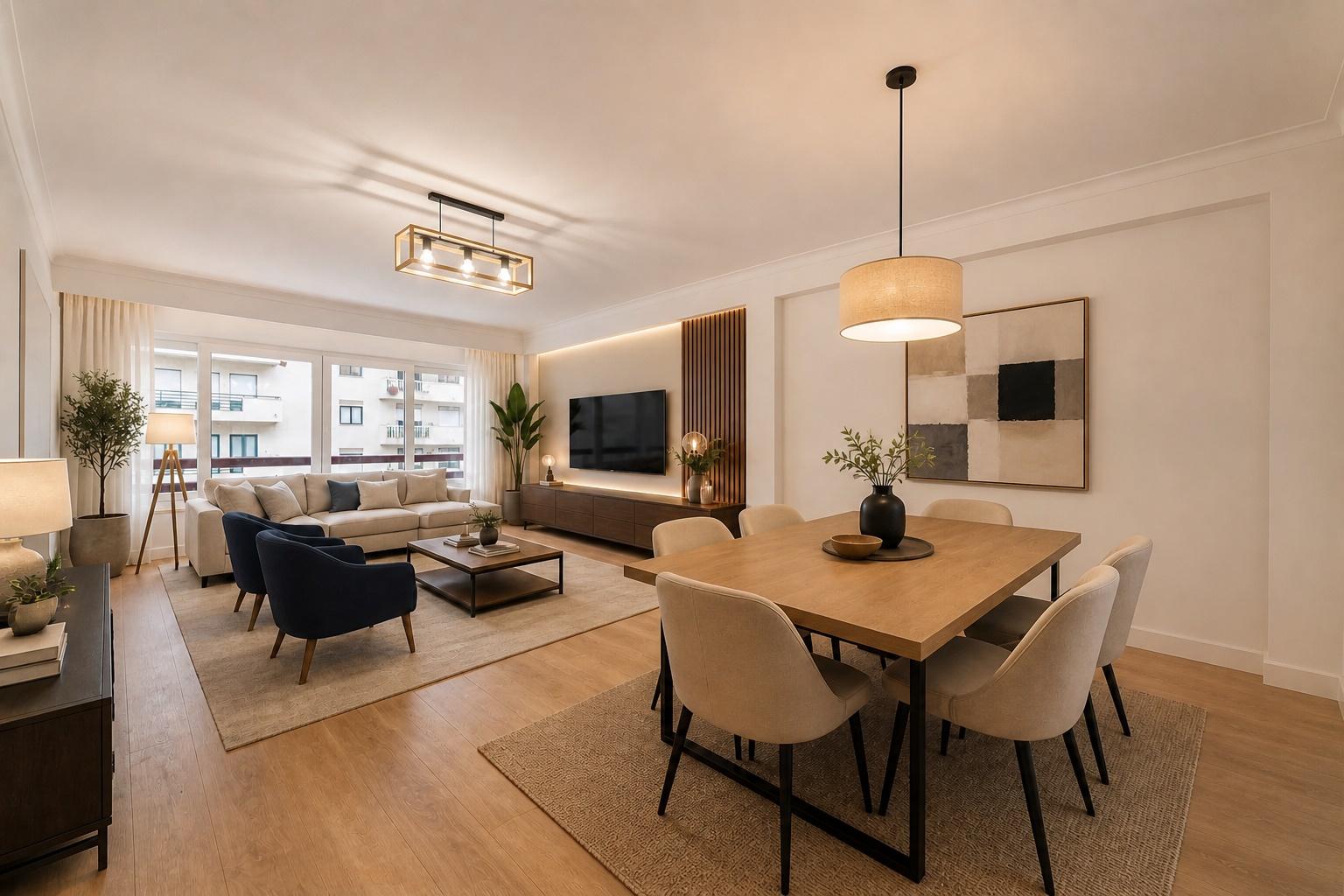 Apartamento T3 Estrada da Luz com parqueamento e arrecadação