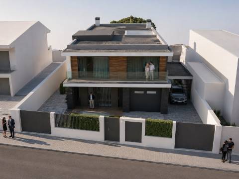 Moradia T5 com Piscina e Jardim em construção | Caxias | Oeiras