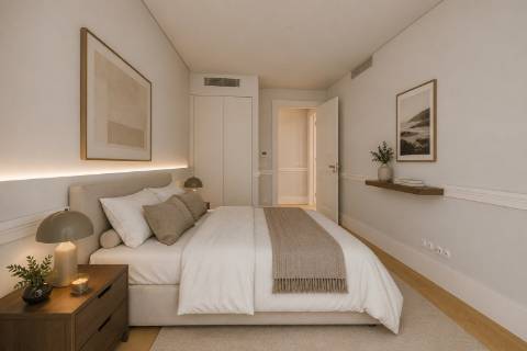 Sofisticado Apartamento T2 Novo no Rossio com Vista Privilegiada sobre Lisboa