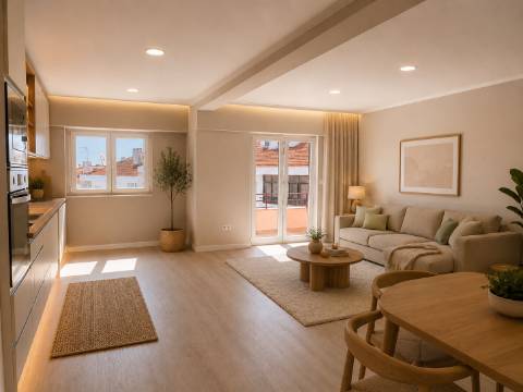 Apartamento T4 Totalmente Remodelado na Amora