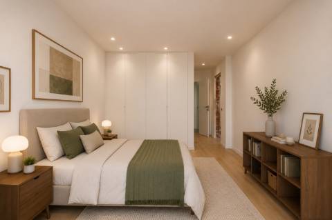 Apartamento T3 Contemporâneo com Duas Suítes e Excelente Exposição Solar