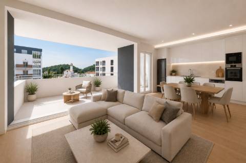 Apartamento T3 Contemporâneo com Duas Suítes e Excelente Exposição Solar