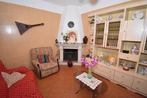 Conjunto de 2 terrenos rústicos com moradia térrea T2 localizado nas Mouriscas
