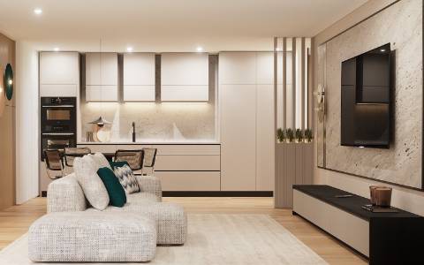 ÚLTIMO P/ VENDA !! Apartamento T1 c/ Terraço - 'Jardins de Brufe ' Exclusivo