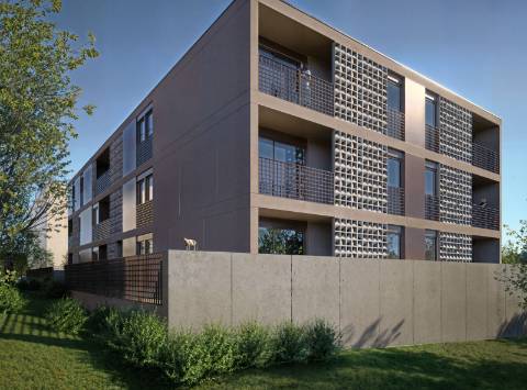 ÚLTIMO P/ VENDA !! Apartamento T2 c/ Terraço 'Jardins de Brufe ' Exclusivo