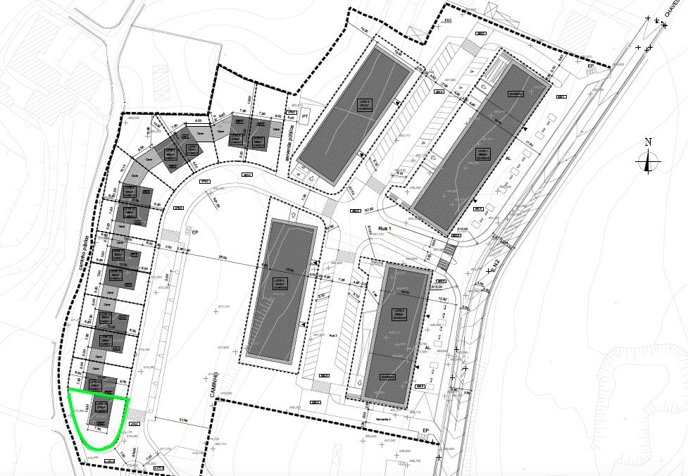 Lote de Gaveto para Construção de Moradia T4 ao Continente