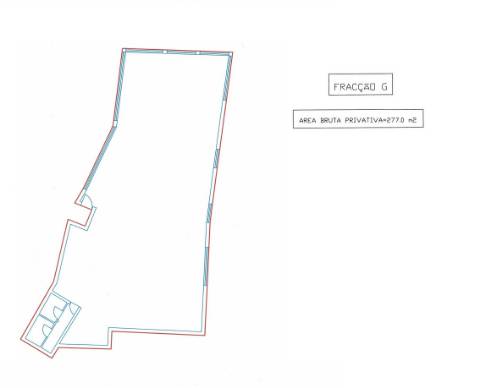 Loja de 277m2 com Três Frentes | No Centro de Vila Real