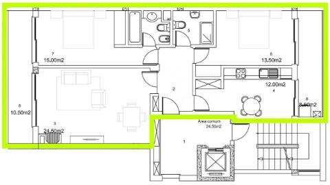 Cedência de Posição de Apartamento T2 em Vila Real