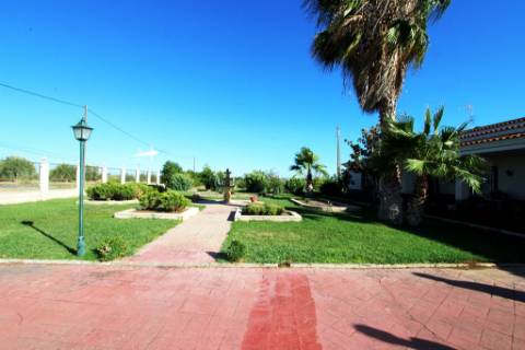 Quinta com moradia térrea T4, piscina com jardim, garagem e vinhas, em Campo Maior